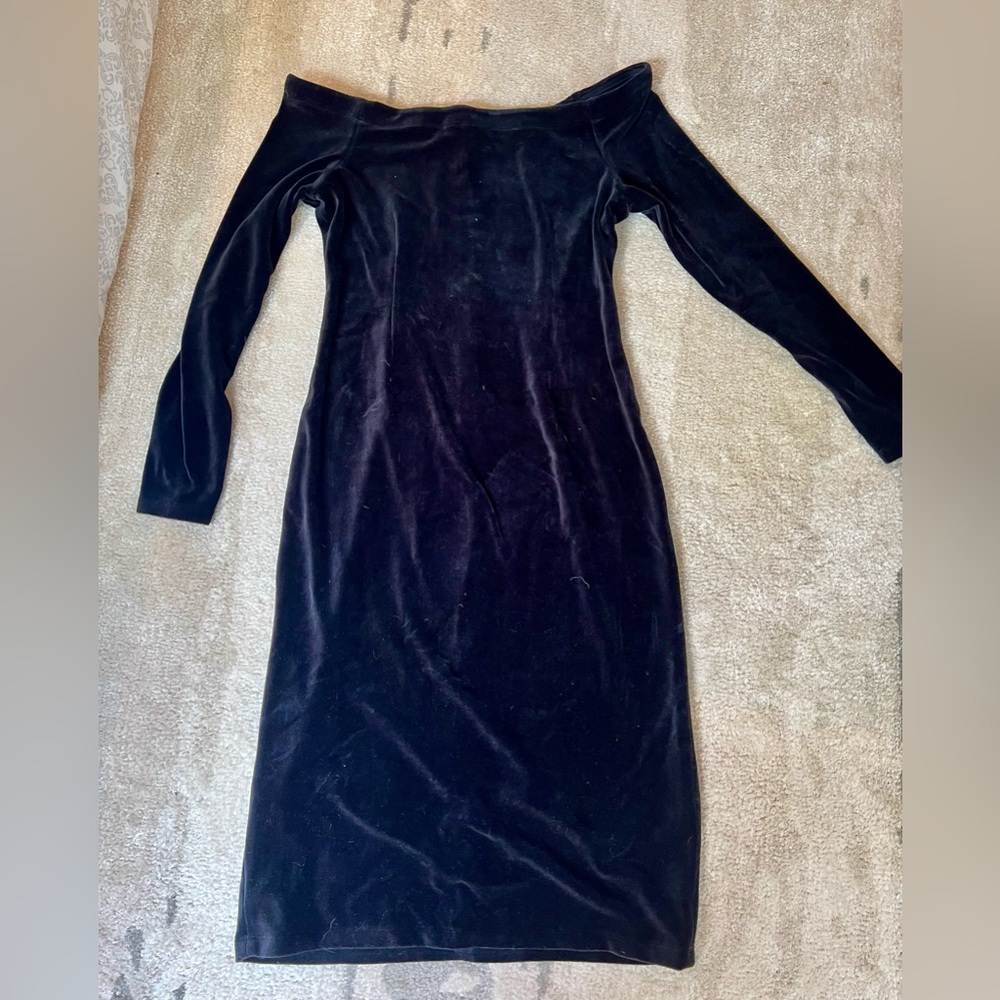 Jcrew velour dress